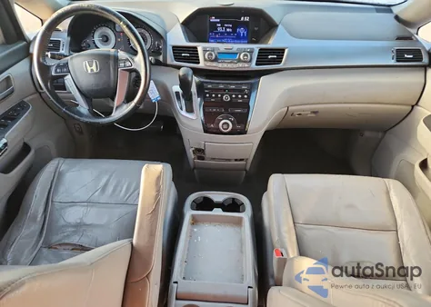 2011 Honda Odyssey Exl из США, поврежденный, VIN 5FNRL5H62BB047989